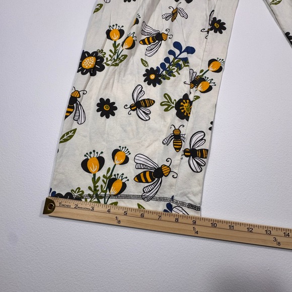 Lazy One Womens PJ Pant HPP Bumble Bee Flower Print Cotton Pajama Bottoms XXL - Picture 4 of 6